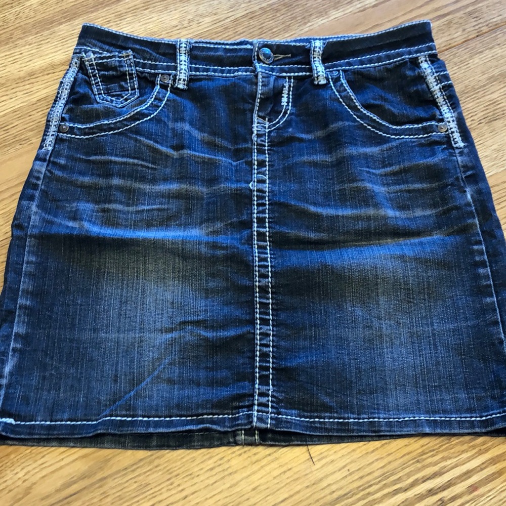 Maurices denim skirt size 3/4